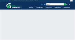 Desktop Screenshot of gcparkstrails.com